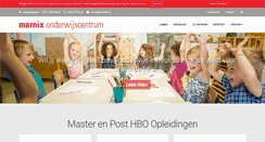 Desktop Screenshot of marnixonderwijscentrum.nl